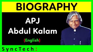 Short biography of APJ Abdul Kalam in English  Biography of Dr Abdul kalam in English [upl. by Novah159]