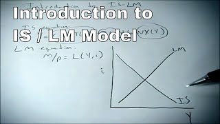 Introduction to IS LM model [upl. by Anicart]