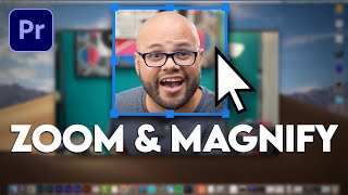 Zoom Magnify or Highlight Screen Recordings  Premiere Pro [upl. by Llerrut]