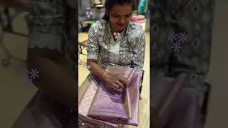 Discover the Allure of Lavender and Pastel colors Kanjivaram Sarees at Mugdha Silks Bengaluru [upl. by Hasan]