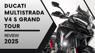 All New Ducati Multistrada V4 S Grand Tour 2025 Review [upl. by Ahsinned]