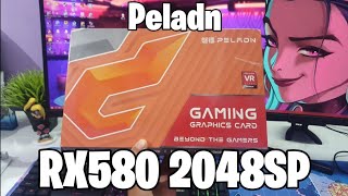 Gaming Graphics Card at 12999 Taka  Peladn RX580 2048SP Unboxing and Review  Bangla [upl. by Cross]