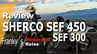 2020 BJ  Sherco SEF 🤘🏼 450 300 4 stroke2stroke Review 😈 Bikeporn 🌋in Adalusien [upl. by Winstonn605]