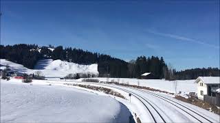 Eisenbahnvideo Röthenbach Brücke Baden Württemberg Deutschland [upl. by Enatan]