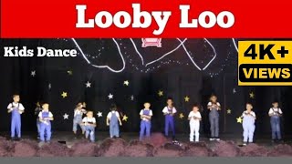 Here Go Looby Loo Cocomelon Song Dance by Montessori Kids [upl. by Luapleahcim298]