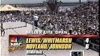 AVP Volleyball 1992 Seal Beach Semifinal [upl. by Vivien]