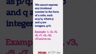 What is rational and irrational numbers mathematics T97ideas rationalnumbers irrationalnumber [upl. by Toh]