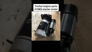 Yuchai engine parts 4108Q starter D12043708100 motor starter  081281000409yuchai startermotor [upl. by Ytissahc541]