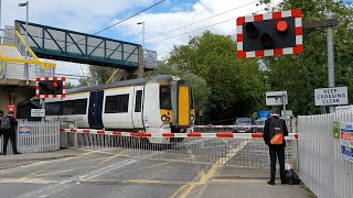 Sawbridgeworth Level Crossing Hertfordshire [upl. by Oriane]