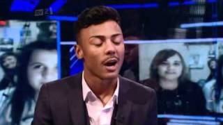 The Xtra Factor  Results Top 06 201111  quotMarcus Collinsquot Interview [upl. by Bonny366]