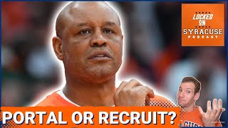 Syracuse Basketball 2025 Recruiting Talk Wait for Transfer Portal or Keep Recruiting [upl. by Balliol611]