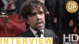 Peter Dinklage at Cyrano premiere interview [upl. by Torosian65]