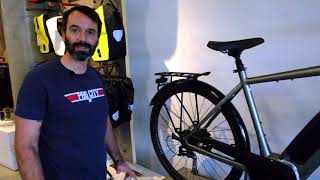 2021 Ebike Review Verve 2 Disc Brake Comfort Hybrid [upl. by Naedan]