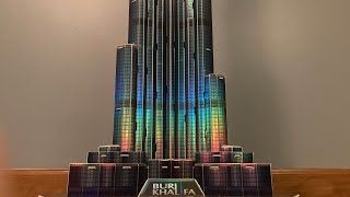 CubicFun Burj Khalifa Speed Build [upl. by Tarr597]