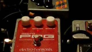 Part 1 Electro Harmonix Micro POG Review on bass [upl. by Conlen310]