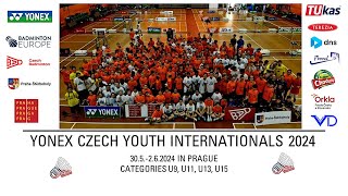 Court 12 day 4  YONEX Czech Youth International 2024 [upl. by Oirad552]