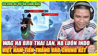 80000 ANH EM VỠ ÒA CẢM XÚC KHI WAG CHẠM MẶT BRU BO CUỐI  HẠ LUÔN INDO  CĂNG THẲNG TÙNG CM BO [upl. by Yssirk481]