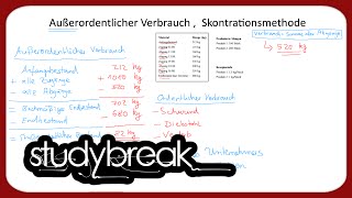 Materialverbrauch Außerordentlicher Verbrauch  Kosten und Leistungsrechnung [upl. by Leesa]