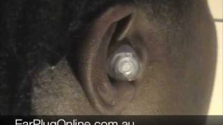 Custom Earplugs  how to remove and insert them [upl. by Valaria118]