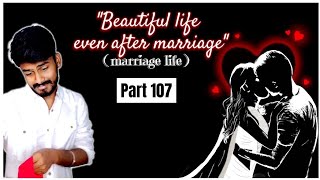 Beautiful Life even After Marriage  Part 107  I draped saree for Aishu😍 Marriage Life [upl. by Halley653]