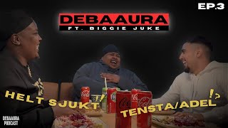 BIGGIE JUKE INTERVJU  TENSTA  ADEL  DeBaAura 3 [upl. by Reich]