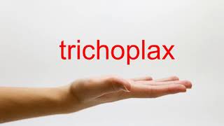 How to Pronounce trichoplax  American English [upl. by Ailee]