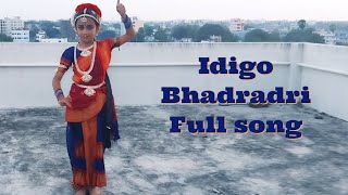 Idigo Bhadradri Full song kuchipudi dance by mercy kattupalli 🥰🥰viralvideo [upl. by Irtak248]