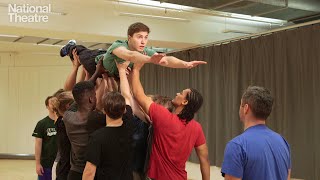 Frantic Assembly  Masterclass Learning to Fly  National Theatre [upl. by Enirehtak]