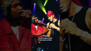 Proof Was Eminem’s Best Friend amp Member Of D12🕊️proof hiphopculture fy shorts love eminem [upl. by Aelegna]