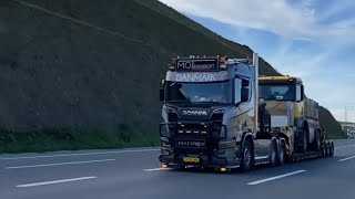 SCANIA S770 V8 2024 transport excepțional [upl. by Maletta]