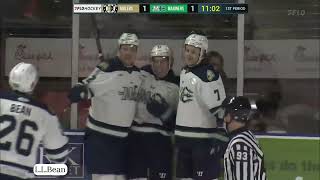 Maine Mariners vs Wheeling Nailers highlights  101824 [upl. by Jecho234]