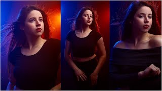 How To Use Color Gels In Photography Using Godox AD600 and AD200 [upl. by Oidgime669]