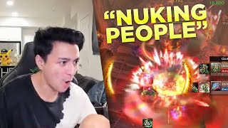 This Crazy Fun Elemental Shaman Build NUKES People  Pikaboo WoW Arena [upl. by Leamiba626]