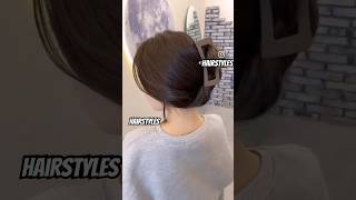 Hairstyles tutorial🌼✅hairstylehairstyleshortshairstyleshairhairstylingviralhackshacktips [upl. by Yatnuahc]