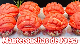 Manteconchas de Fresa  Dia del amor y la amistad [upl. by Sell922]