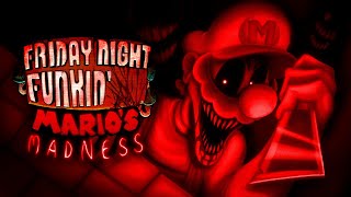 Paranoia Instrumental  FNF VS Marios Madness V2 OST [upl. by Elockcin]