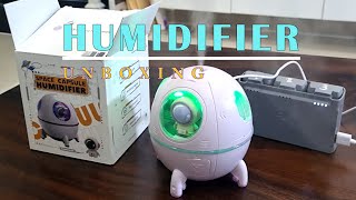 Humidifier space capsule box checking [upl. by Hefter]