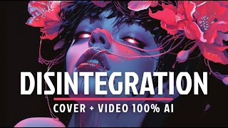 Disintegration The Cure  Cover  Video made with AI Midjourney  Kling [upl. by Benedick149]