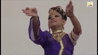 Danse Journée du Yoga Kathak Dance  Onishka Thomas 8 years old in Mauritius [upl. by Akenom]