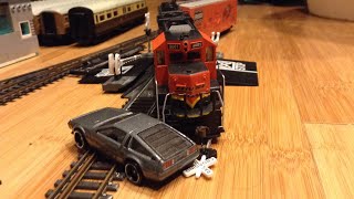 Train Crash Stop Motion [upl. by Crawford375]