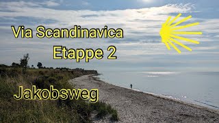 Jakobsweg Via Scandinavica Etappe 2  Burg auf Fehmarn nach Neukirchen [upl. by Yelserp]