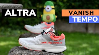 Altra Vanish Tempo  le scarpe  FLESSIBILI e VELOCI del 2022 [upl. by Arikaahs]