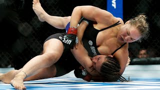 Ronda Rousey Defends Title With FirstRound Knockout Over Alexis Davis  UFC 175 2014  On This Day [upl. by Aciemaj]