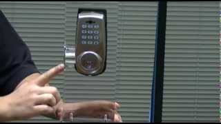 How to Program an Electronic Keypad Deadbolt [upl. by Eiramlehcar]