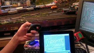 Anleitung zur Steuerung einer Modellbahn mit Tablet PC [upl. by Alvar350]