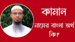 কামাল নামের অর্থ কি  Kamal meaning in Bangla  Kamal namer ortho ki [upl. by Rednaskela339]