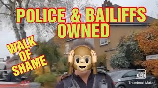 POLICE amp Bailiffs Owned  Walk Of Shame [upl. by Yralih]