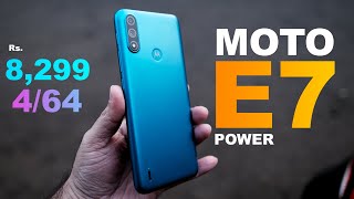 Moto E7 Power Unboxing  5000 mAh battery budget price Rs 8299 4GB64GB [upl. by Eiser]