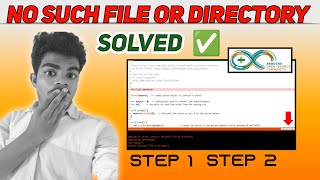 2 Easy Steps To Solve No Such File Or Directory Error  How To add libraries in Arduino 101✔️ [upl. by Eadwina]