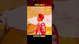 Kiefer Ravena Clutch Three [upl. by Ymmor982]